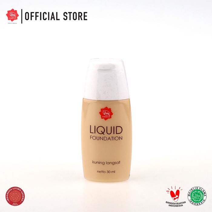 Gambar VIVA Liquid Foundation ( Alas Bedak) 30ml - Natural dari YunDae Beauty undefined 4 Tokopedia