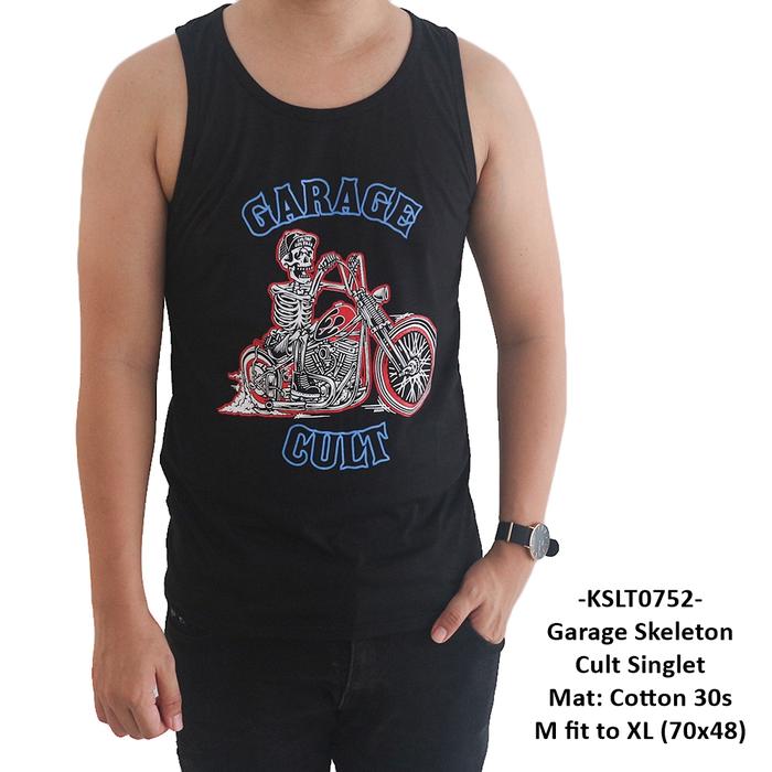 Gambar Kaos Singlet Pria Dewasa | Kaos Tanpa Lengan Pria | Kaos Singlet Bali dari Indo Fashionpedia undefined Tokopedia