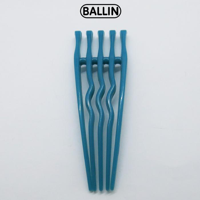 Gambar BALLIN HAIR COMB TUSUK KONDE / TUSUK RAMBUT NOUGAT MILK - TWO - Biru dari Ballin ID undefined Tokopedia