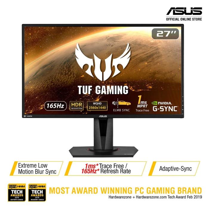 27 Inch Asus Vg27aq Trace Free Asus Tuf Gaming Vg27aq Hdr Gaming