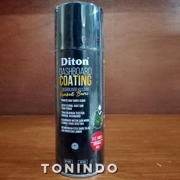 Gambar Cat Semprot DITON Premium Dashboard Coating 9800/9801/9802/9803 - DC 9801 Red dari Tonindo undefined Tokopedia