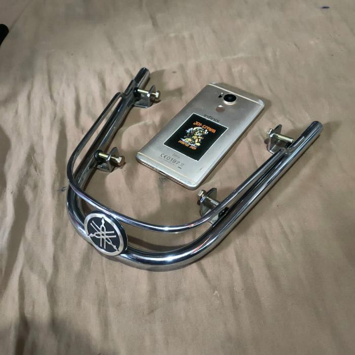 Gambar Bumper pelindung Spakbor fazzio / Aksesoris yamaha fazzio - chrome dari NsJF Scooter shoop undefined Tokopedia