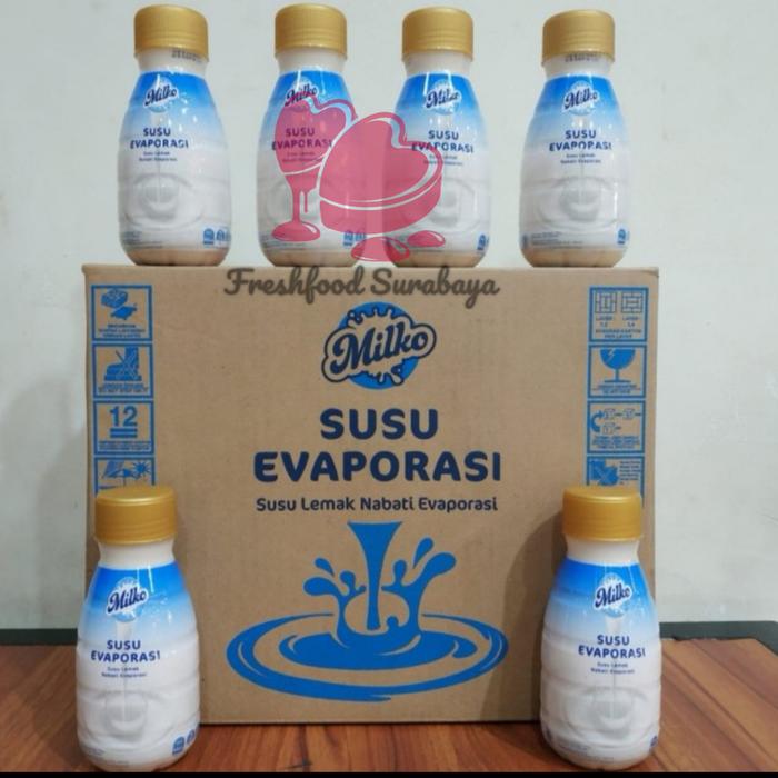 Gambar Susu Evaporasi Milko kemasan botol 210gram - gold dari Freshfood Surabaya undefined Tokopedia