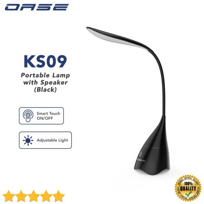 Gambar Speaker Music TOYO S6 Bluetooth Wireless + Lampu LED Belajar Desk Lamp - Hitam dari Jess grosir accessories undefined Tokopedia