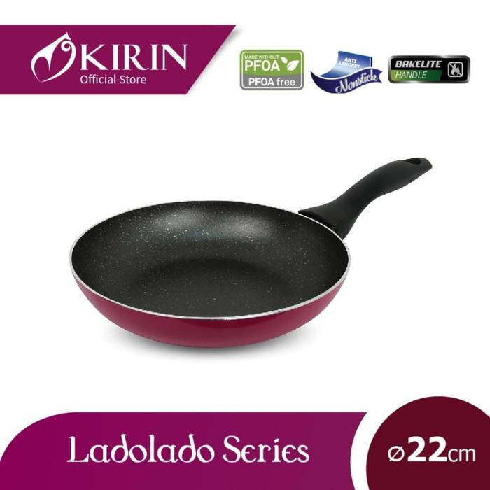 Gambar teflon kirin Frypan Kirin Ladolado 22 cm dari Raja Sakti Shop undefined Tokopedia