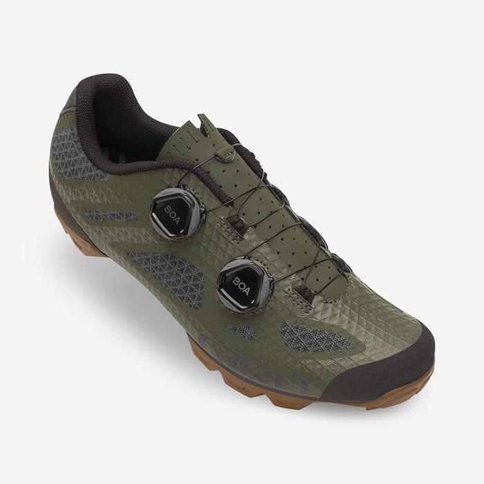 Gambar Sepatu Sepeda GIRO SECTOR MTB Shoes - 44, Olive/Gum dari Build a Bike Online undefined Tokopedia