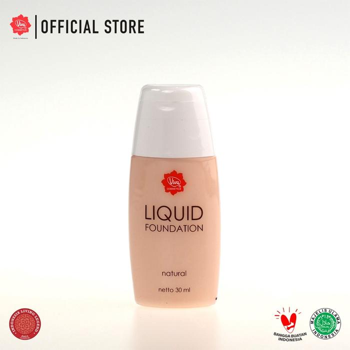 Gambar VIVA Liquid Foundation ( Alas Bedak) 30ml - Natural dari YunDae Beauty undefined Tokopedia