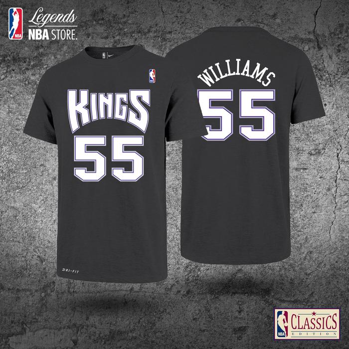 Gambar Tshirt Basket NBA Classic Jason Williams Sacramento Kings Black - XXL dari Kaos Basket Indonesia undefined Tokopedia