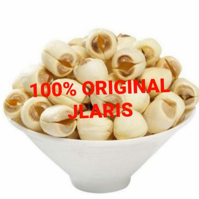 Gambar 100g Biji teratai / Lotus seed / Lien zi import dari singgapore dari JLaris undefined Tokopedia