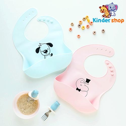 Gambar Celemek Makan Bayi Baby Bib Silicone Rubber Tahan Air - Biru Muda dari Gudang Solusi Dapur undefined Tokopedia
