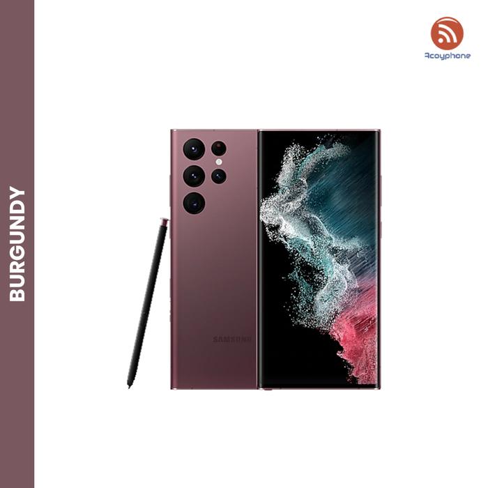 Gambar SAMSUNG GALAXY S22 ULTRA (5G) 12/512GB GARANSI RESMI SEIN - Burgundy dari Acoyphonecell undefined Tokopedia