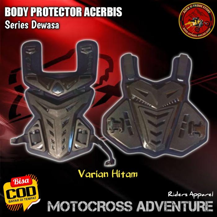Gambar BODY PROTECTOR DEWASA ACERBIS MOTOCROSS TRAIL DRAG OFFROAD TOURING - Hitam, L dari Azkastore_22 undefined Tokopedia