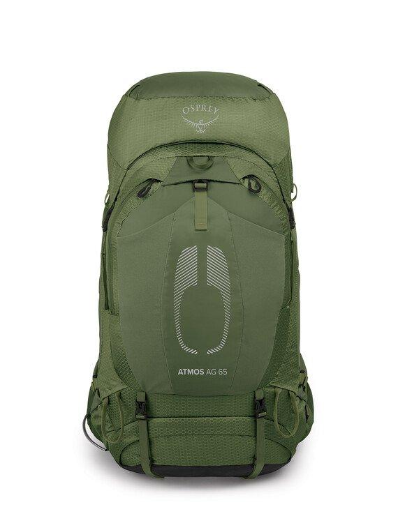 新品・タグ付】OSPREY アトモス AG 65リットル M 取り出さ ブルー