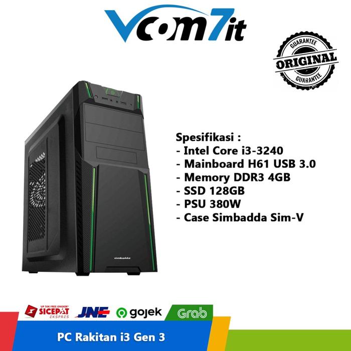 Gambar PC Rakitan NEW Intel Core i3 CPU Only for Office - Paket A dari Vcom7it undefined Tokopedia