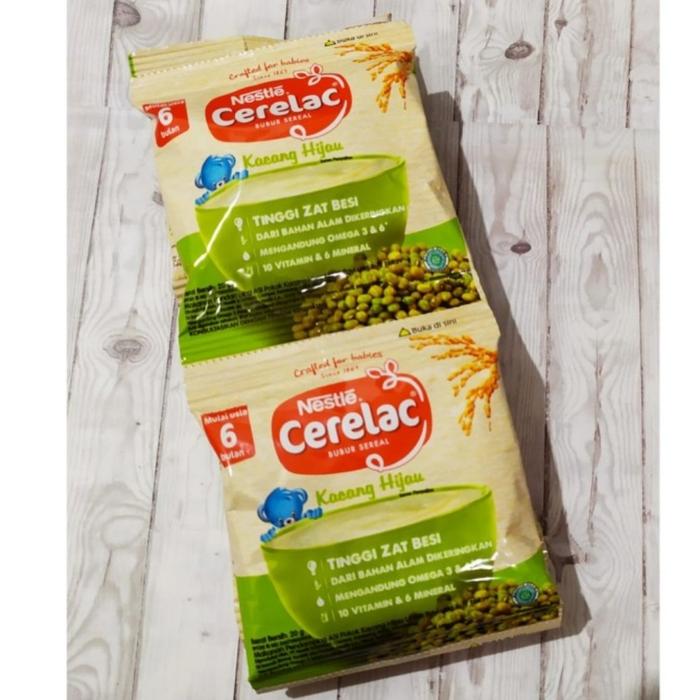 Gambar nestle cerelac bubur bayi 8X20Gram - Kacang Hijau dari rendy snack undefined Tokopedia