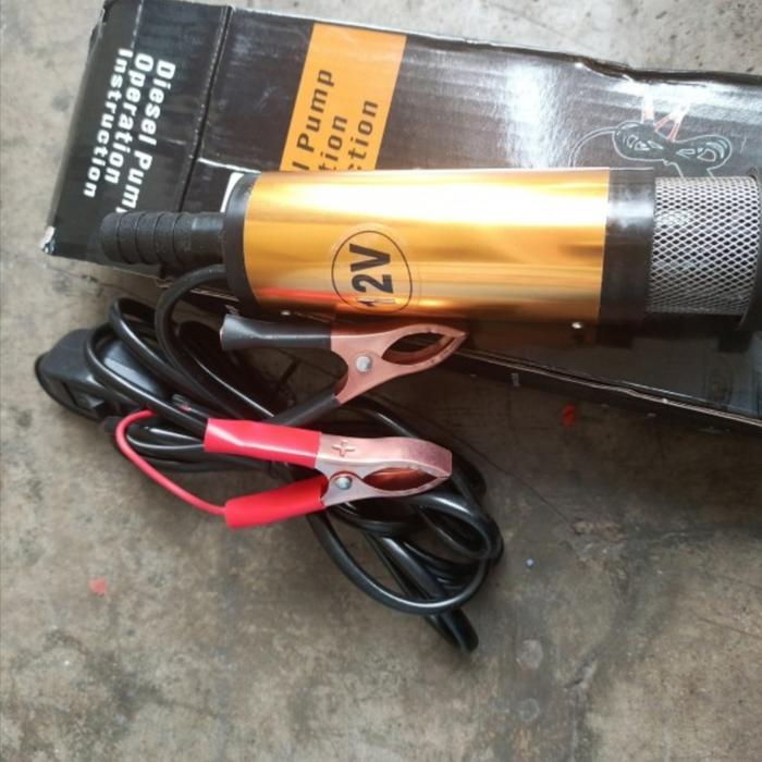 Gambar pompa oli mini pompa bensin solar varian 12V & 24V pompa cairan kental - 12V dari Sentra Teknik mart undefined Tokopedia
