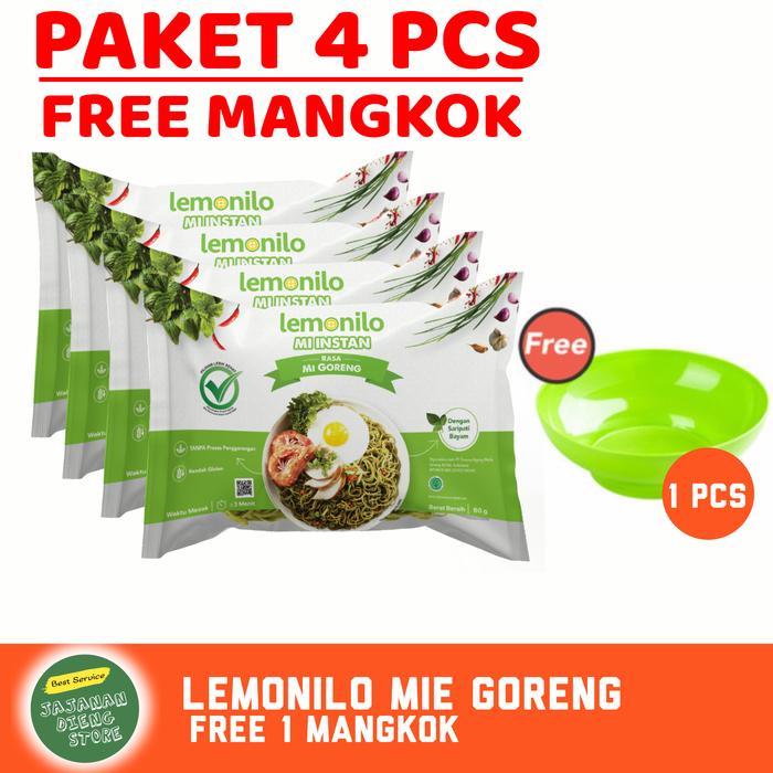 Gambar 4 Pcs Mie Lemonilo Free Mangkok dari Jajanan Dieng Store undefined Tokopedia