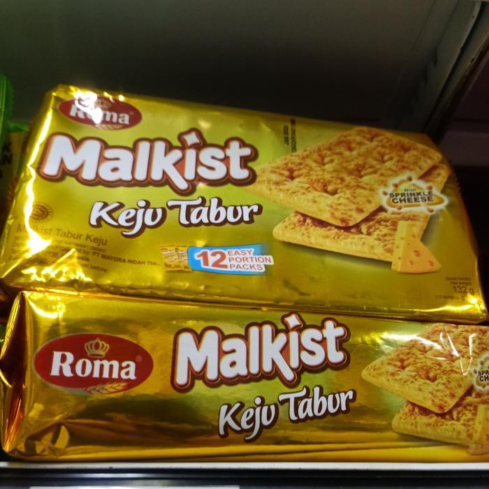 Gambar ROMA Malkist Keju Tabur dari JayaAbadiMart undefined Tokopedia