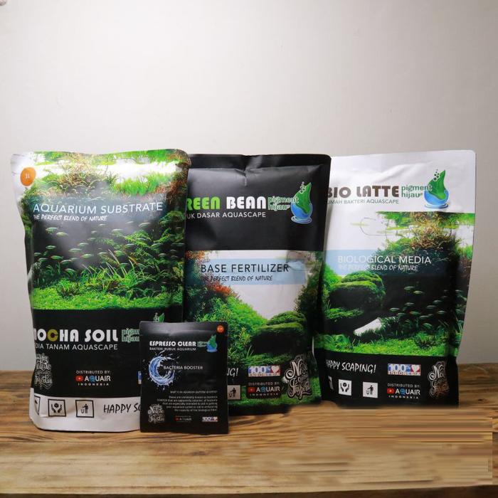 Gambar PAKET SUBSTRATE AQUASCAPE AQUAIR, SOIL, RUMAH BAKTERI, BAKTERI STARTER dari NUSANTARA AQUASCAPE undefined Tokopedia