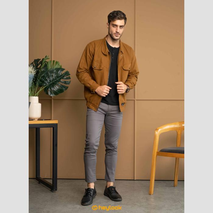 Gambar CELANA CHINO PANJANG PRIA CHINO LONG PANTS HEYLOOK CASUAL CHINO-CREAM - GREY, 28 dari HEYLOOK PROJECT undefined Tokopedia