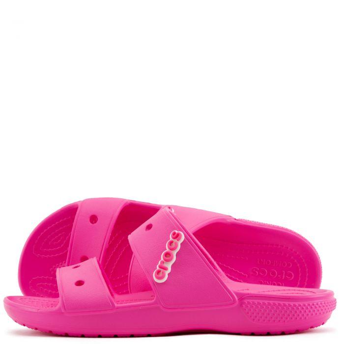 Gambar Crocs Classic Two - Strap Slide Sandals / Crocs Classic Slide Sandal - Berry, M4/36-37 dari Winnshoes.id undefined Tokopedia