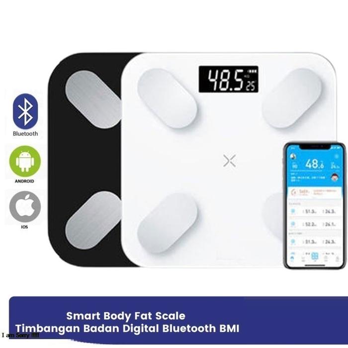 Gambar Timbangan Badan Digital Bluetooth Smart Body Fat Scale BMI dari Favorit Qu undefined Tokopedia