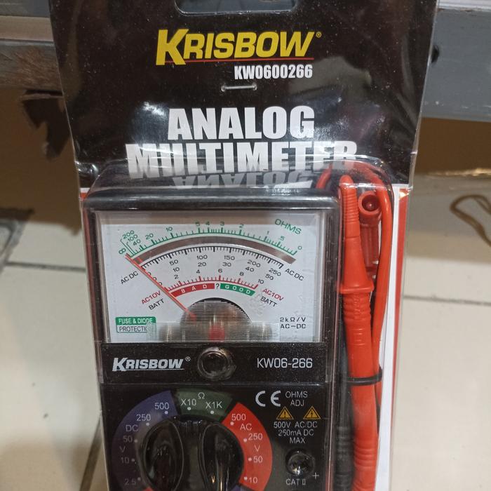 Jual MULTIMETER ANALOG KECIL KRISBOW KW0600266 Jakarta Barat