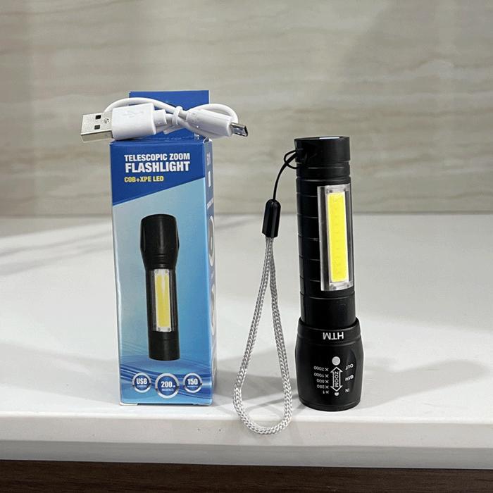 Usb Senter Led Mini Jual Senter XPE USB cob mini usb recharger zoom led Q5 - 511BoxBiru ...