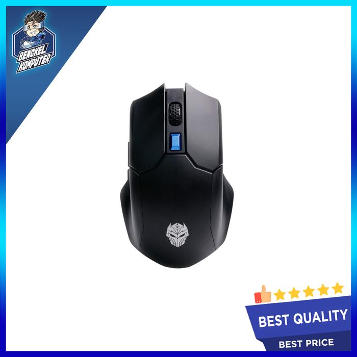 Gambar MOUSE GAMING REXUS WIRELESS S5-AVIATOR 6D BLACK/WHITE - BLACK dari bengkelkomputerptk undefined Tokopedia