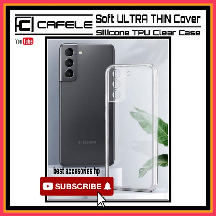 Gambar SAMSUNG GALAXY S21 FE S21FE 5G SOFT CASE ULTRA THIN ORIGINAL CLEAR TPU - SAMSUNG S21 FE, CLEAR (FC) dari Best Accesories Hp undefined Tokopedia