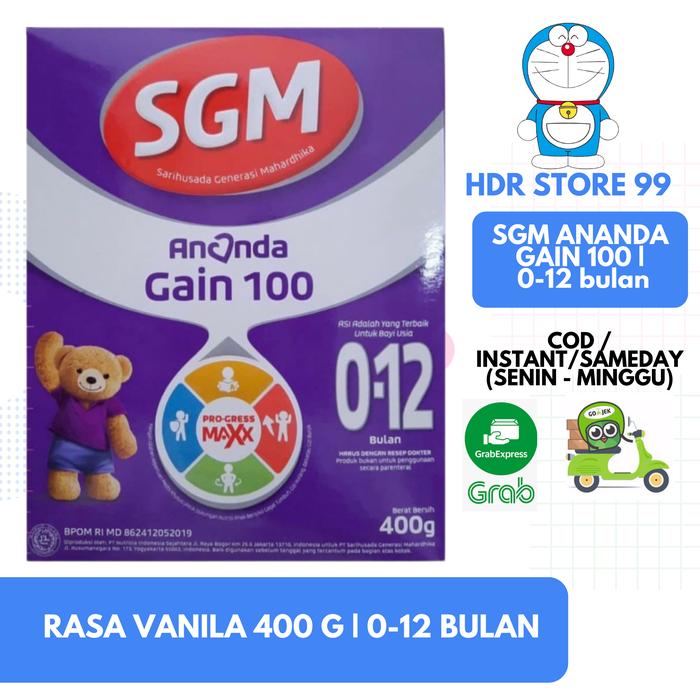 Gambar SGM Ananda Gain 100 Progress Maxx dari HDR Store 99 undefined Tokopedia