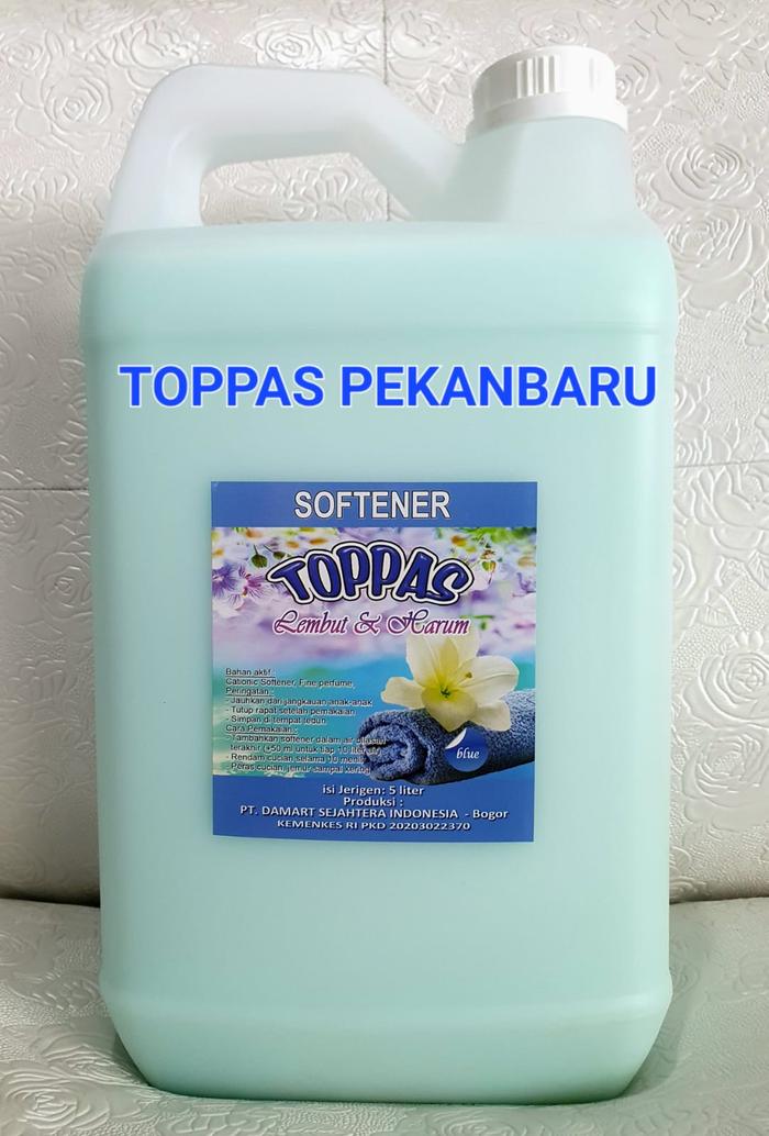 Gambar Toppas Softener / Pelembut Pakaian Ukuran 5 liter - Biru Muda dari Toppas Pekanbaru undefined Tokopedia