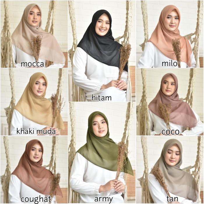 Gambar HIJAB BELLA SQUARE / JILBAB POLOS dari Victory.Sale.Branded undefined 5 Tokopedia