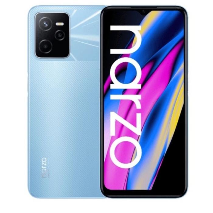 Gambar Realme Narzo 50a Prime 4/128GB - Garansi Resmi 1 Tahun - Biru, 4/64GB dari marnidelly undefined Tokopedia