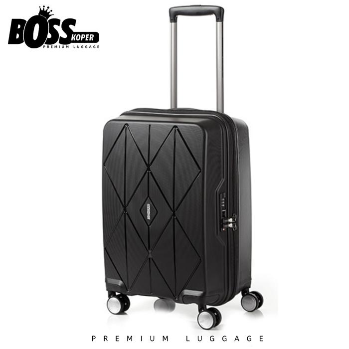 Gambar Koper Kabin AMERICAN TOURISTER (Argyle) Hardcase 20 Inch TSA Original - Hitam dari Boss Koper undefined Tokopedia