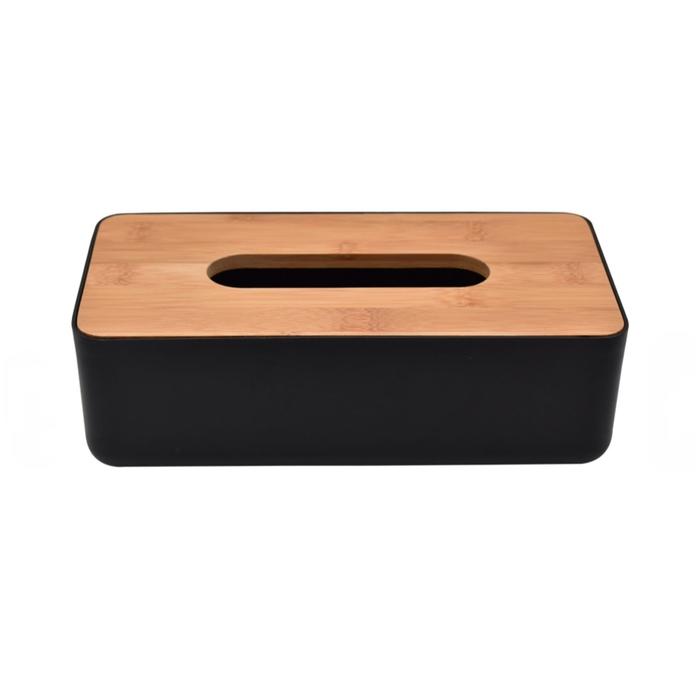 Gambar Tempat Tisu Kris Facial Tissue Dispenser Tempat Tisu Wajah Minimalis - Hitam dari rizhu shop undefined Tokopedia