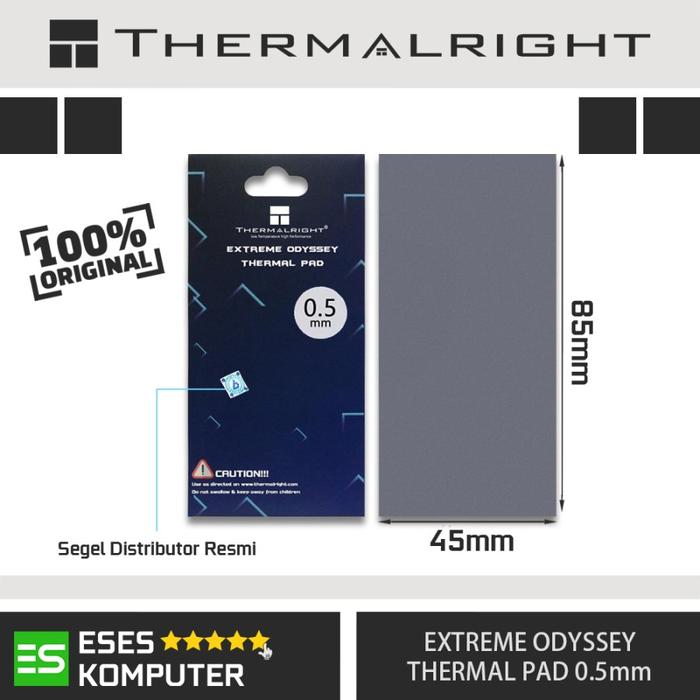 Gambar Thermal Pad THERMALRIGHT EXTREME ODYSSEY 12.8 W/mK High Performance - 85 x 45 x 0.5mm dari ESES Komputer Tasikmalaya Kota Tasikmalaya Tokopedia