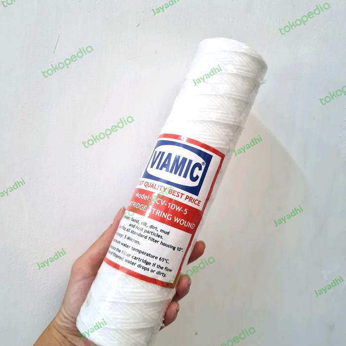Gambar Catridge Filter Benang / Katrid Benang 10" - 5mic dari Jayadhi undefined Tokopedia