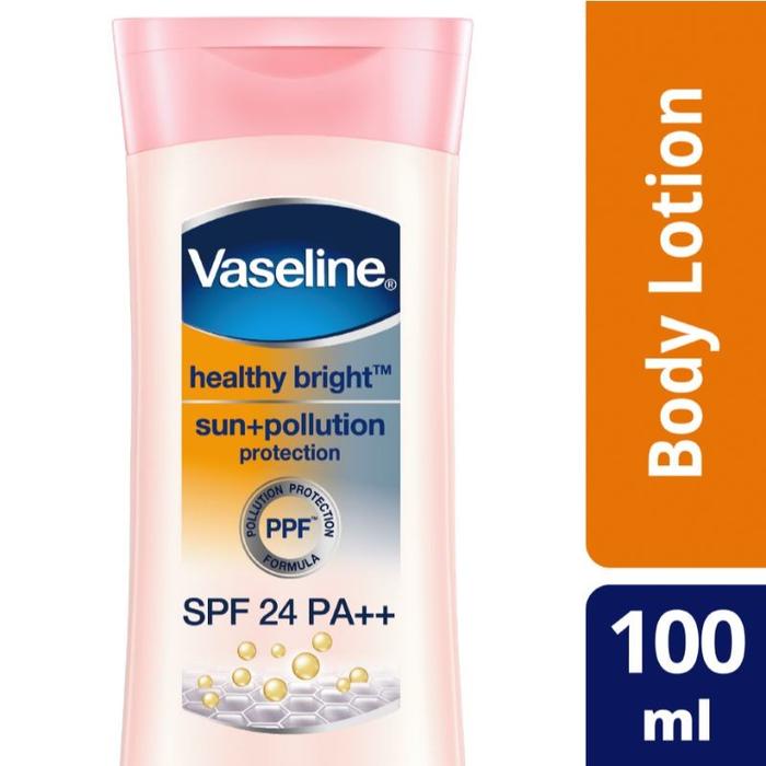 Gambar Vaseline Healthy White Sun +Pollution Protection Lotion SPF 30 |SPF 24 - PolluSPF24100ml dari POVSTOREID undefined Tokopedia