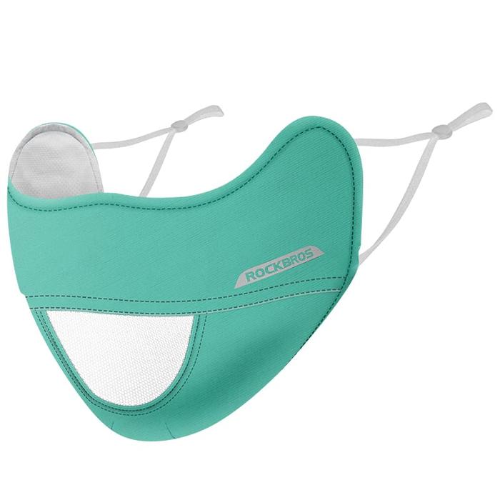 Gambar ROCKBROS Masker Sepeda KZ006 Breathable Sport Face Mask Anti UV Polusi untuk Pria & Wanita Bahan Ice Silk Tipis 1 Lapis Perlindungan UV Efektif - Hijau dari Rockbrosindo Kota Surabaya Tokopedia