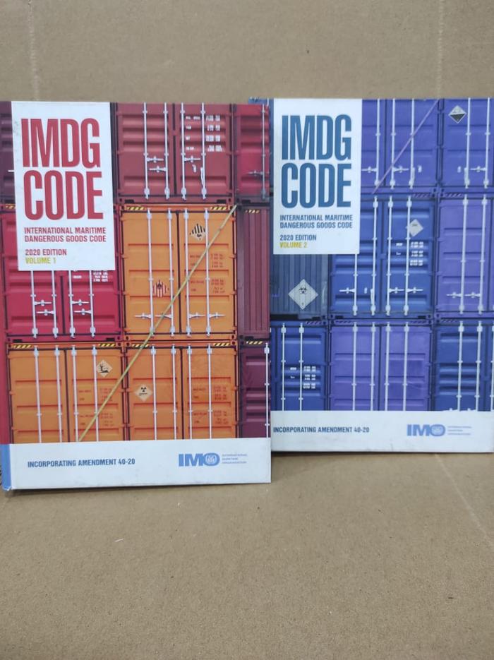 Gambar IATA DGR Book 65th Edition 2024 and IMDG Code Vol 1 +2 2020 Edition - IMDG Code Book dari DGEX Indonesia undefined Tokopedia