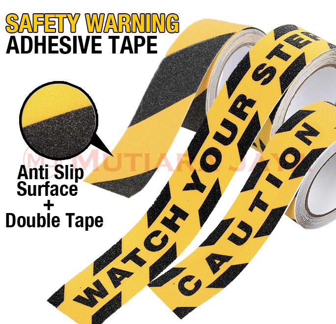 Gambar Lakban Stiker Anti Slip Licin Tangga Stripe Caution Watch Your Step - Stripe, 5 Cm dari TB.Mutiara Jaya undefined Tokopedia