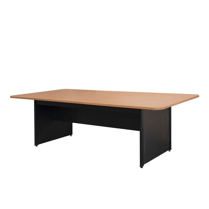 Gambar Meja Rapat / Meja Meeting Besar QD240 - Cherry-Hitam dari Alam Indah Store undefined Tokopedia