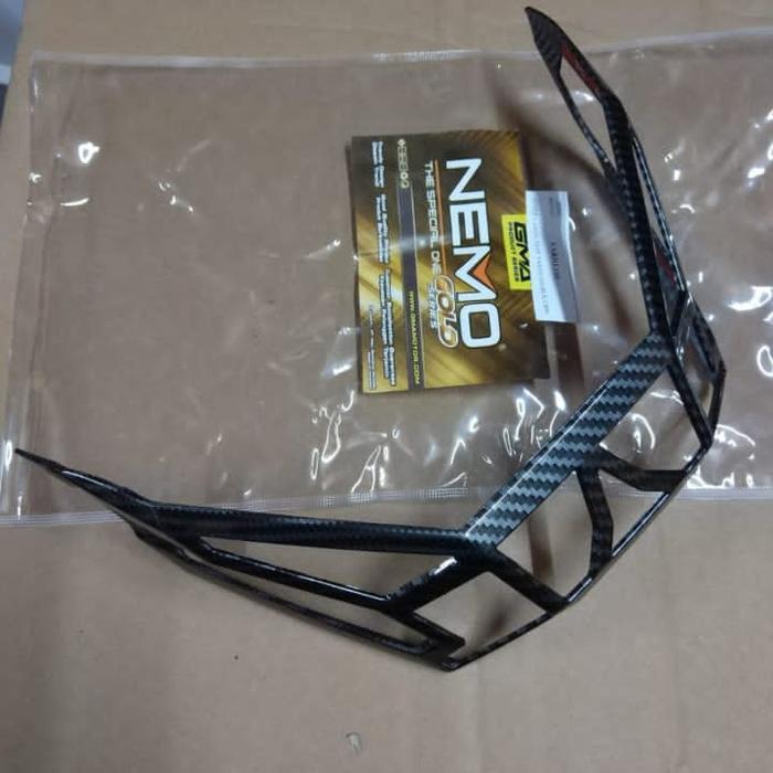 Gambar CARBON CARBON NEMO ORIGINAL HONDA VARIO 160 NEW COVER HAWA KNALPOT DLL - COVER STOPLAMP dari CAPTAIN MOTO SPORT undefined Tokopedia