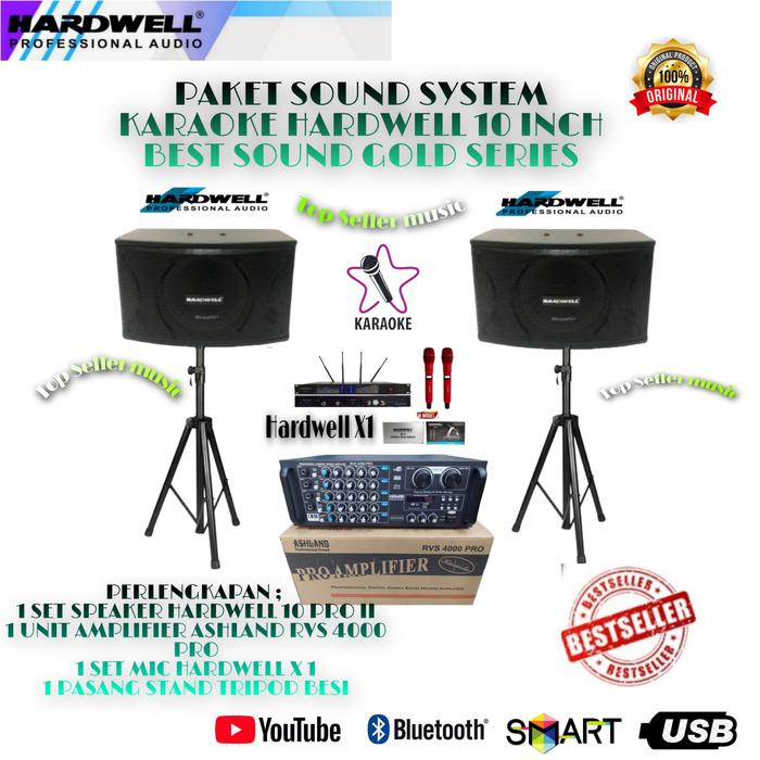 PAKET SOUND SYSTEM HARDWELL KARAOKE 