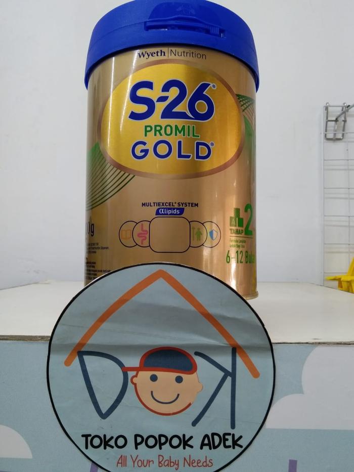 Gambar Susu S-26 Promil Tahap 1 Promil Tahap 2 Gold 900 gram Kaleng - S-26 Tahap 2 dari TokoPopokAdek undefined 3 Tokopedia