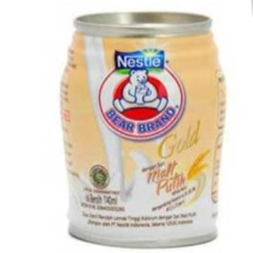 Gambar BEAR BRAND Susu Kaleng Gold White Malt Susu Steril 140 ml - MALT PUTIH dari Bella shop TNG undefined Tokopedia