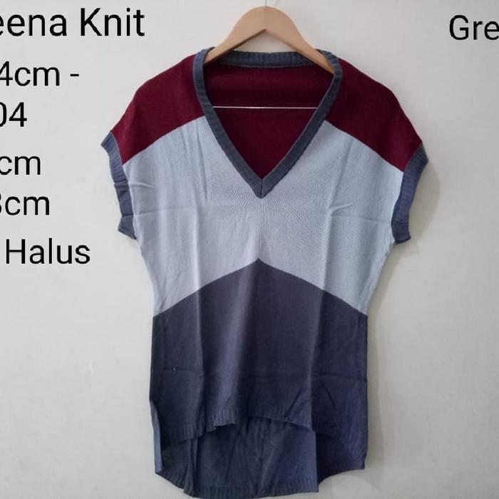 Gambar SALE! BLOUSE CEWEK MURAH, BAJU ATASAN FASHION WANITA - Morena Grey dari Ace Sakura undefined Tokopedia