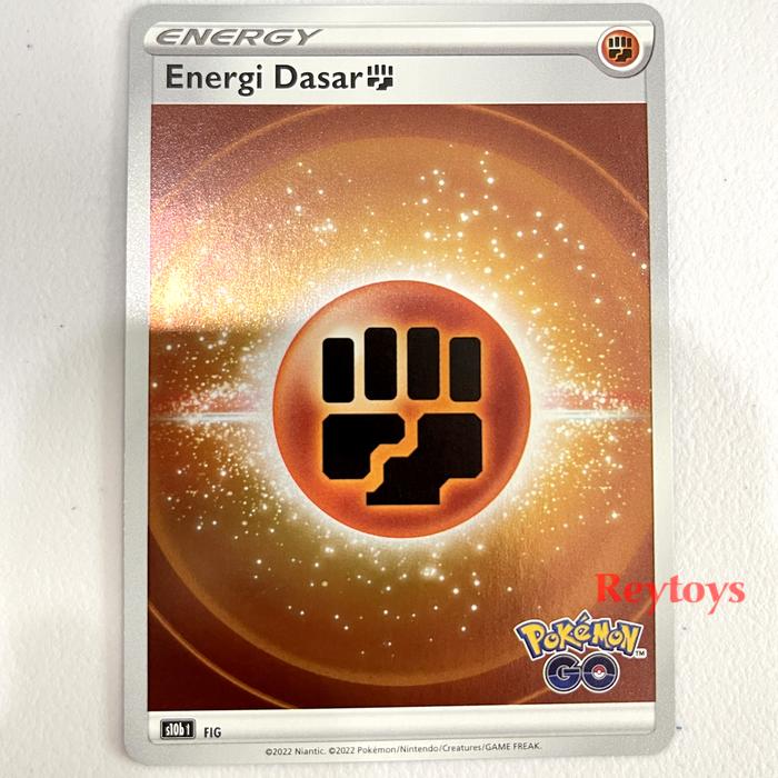 Gambar Pokemon Indonesia Energi Foil Pokemon Go - Energi Petaring dari ReyToys.ID undefined Tokopedia