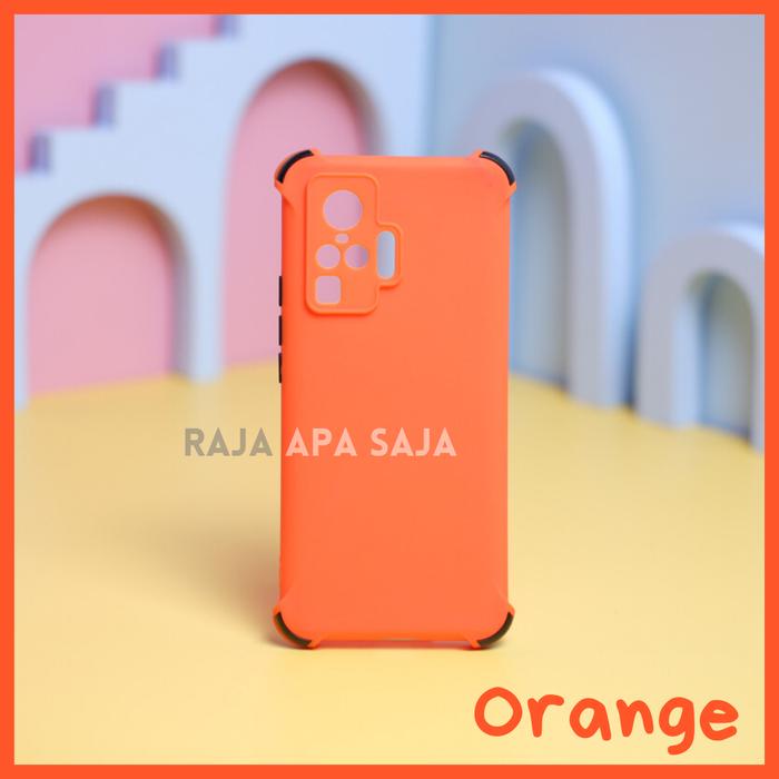 Gambar Softcase VIVO X50 / X50 PRO Anti Crack Casing Kesing Bumper Case X 50 - Orange, X50 Pro dari Raja Apa Saja 1 undefined Tokopedia